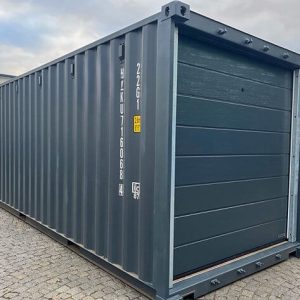 20ft zeecontainer met sectionaaldeuren
