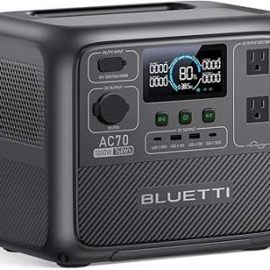 BLUETTI AC70 Portable Power Station 768Wh 1000W