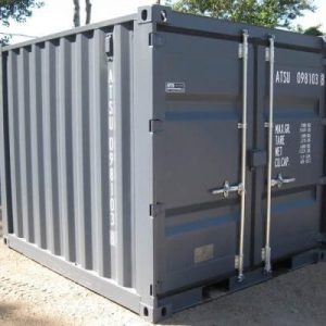 Container 10ft nieuw grijs