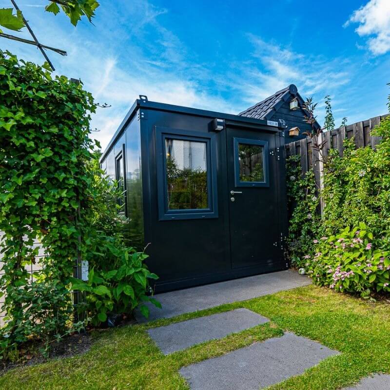 FOCO Bella geïsoleerde unit antraciet 4 x 2 meter tuinkantoor - Afbeelding 5
