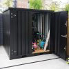 Metalen tuinhuis 2 x 2 meter met dubbele deur 6,5 ft - Afbeelding 2