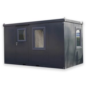 FOCO Bella geïsoleerde unit antraciet 4 x 2 meter tuinkantoor