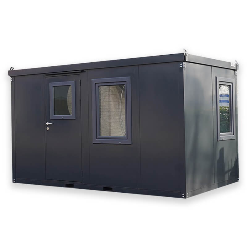 FOCO Bella geïsoleerde unit antraciet 4 x 2 meter tuinkantoor