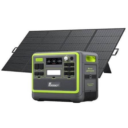FOSSiBOT F2400 solar generator 2048Wh 2400W